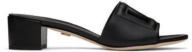 Sneakers og sko Dolce & Gabbana Heeled Leather Sandals Sort | CR1139 AY329, 0
