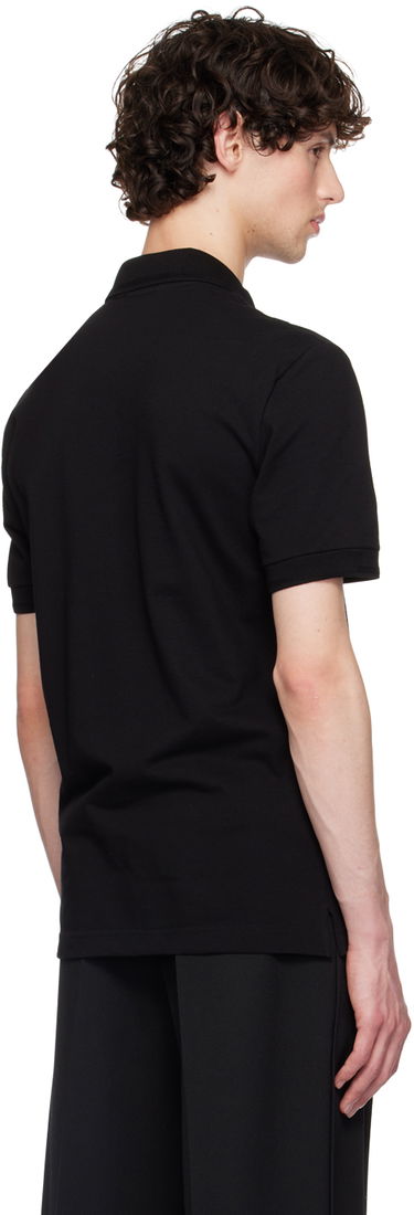 Polo skjorte Dolce & Gabbana Black Embroidered Polo Sort | G8LZ1ZG7WUR, 2