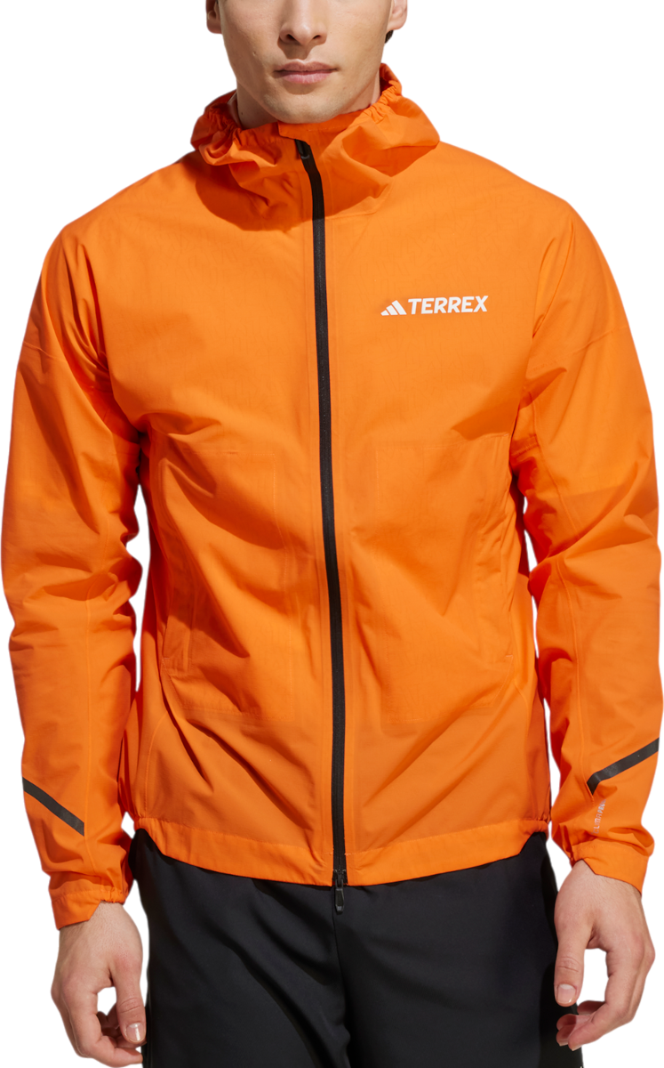 Vindjakke adidas Performance Terrex Xperior 2.5-Layer Light Climaproof Hooded Jacket Orange | ka5873