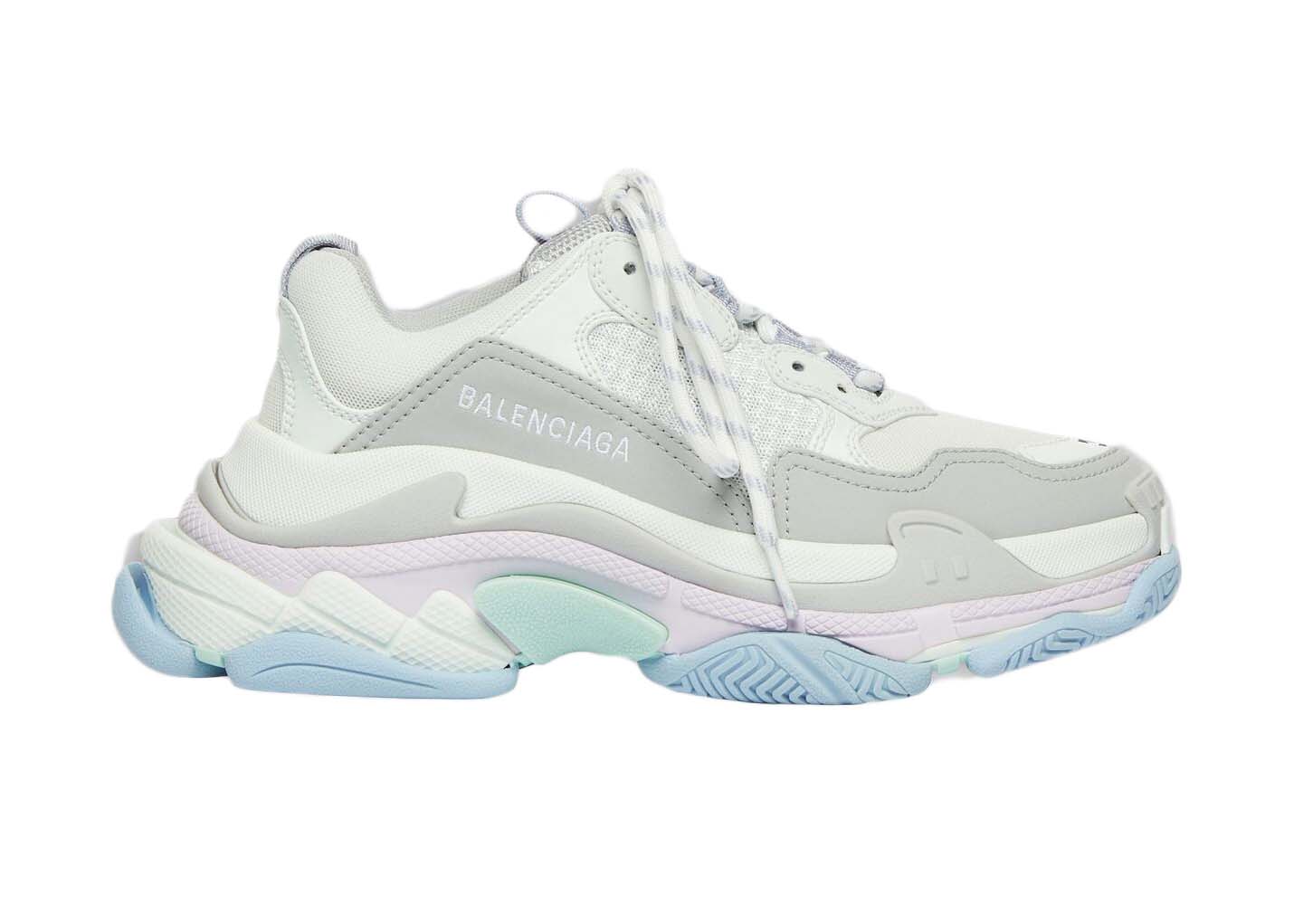 Sneakers og sko Balenciaga Triple S Pastels W Hvid | 524039W2CA19045, 0
