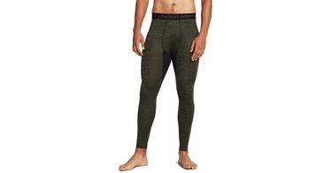 Leggings Under Armour ColdGear® Twist Grøn | 1379821-390, 1