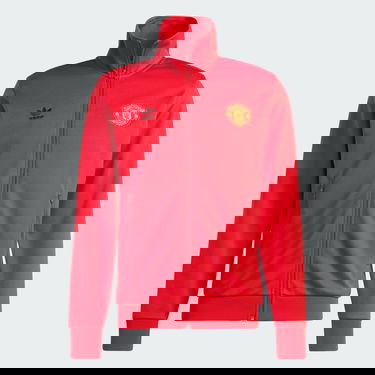 Jakke adidas Performance Manchester United Essentials Trefoil Rød | IK8704, 4