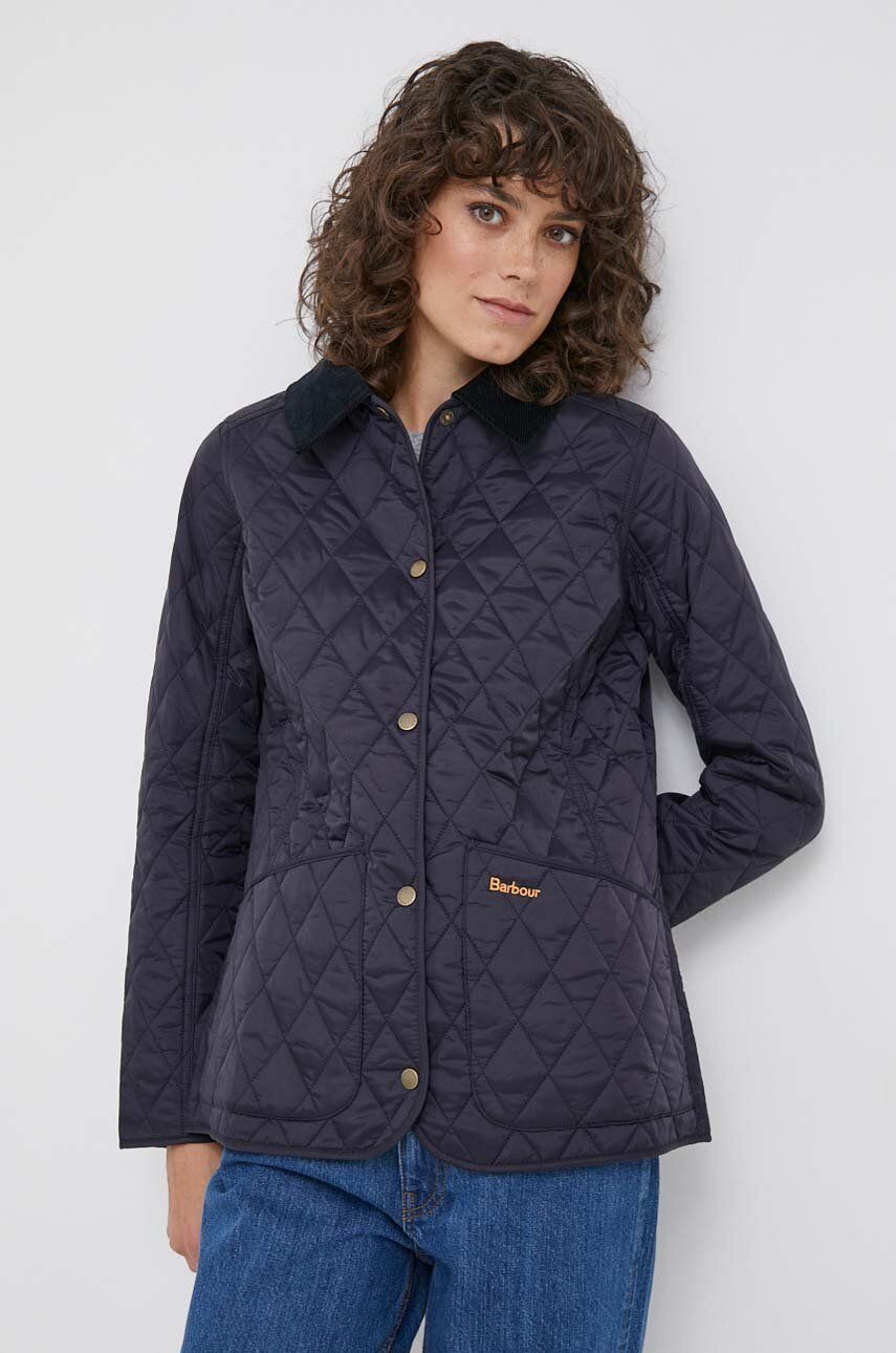 Puffer jakke Barbour Quilted Jacket Blå | LQU0475, 0