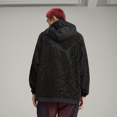 Sweatshirt Puma PUMA x ARIES Embossed Hoodie Sort | 629494_01, 3