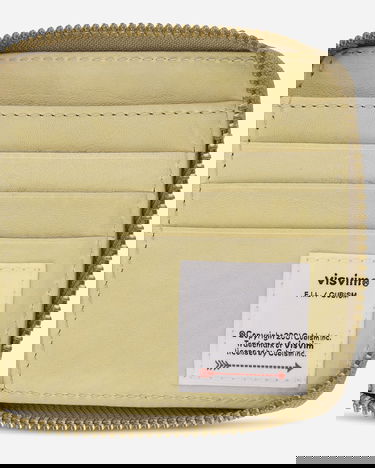 Tegnebog visvim Leather Bi-Fold Wallet Beige | 0125203003028 2, 5