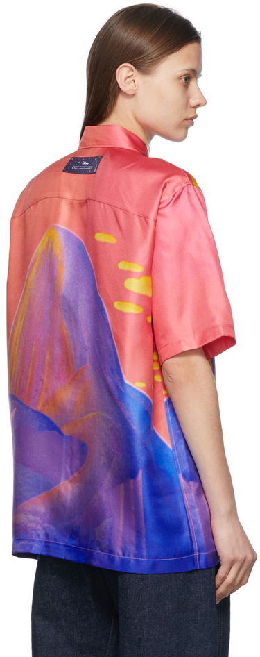 Skjorte Stella McCartney Stella McCartney Fantasia Landscape Shirt Flerfarvet | 6200033STA91, 2