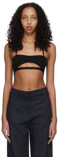 Bandeau Bra With Cutout