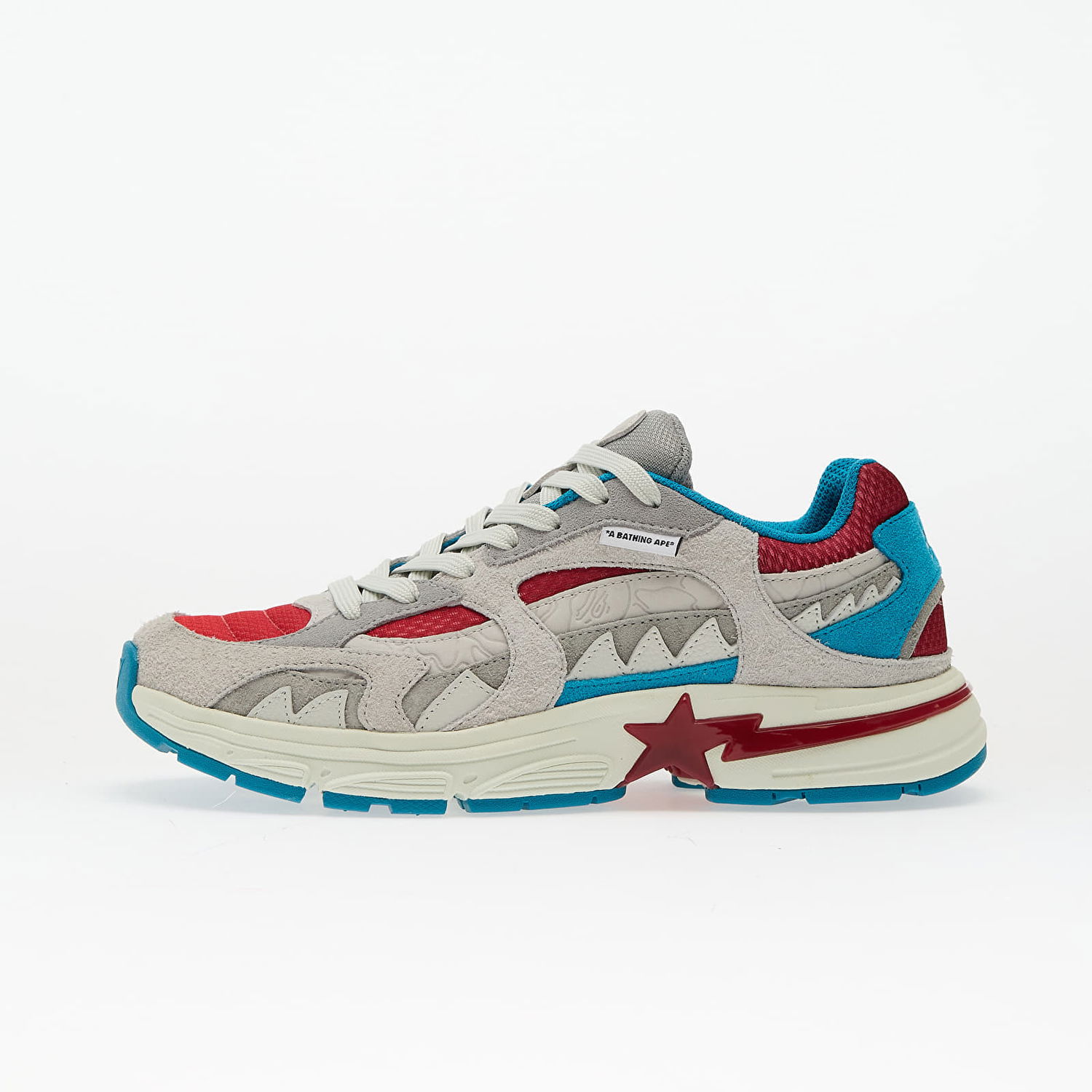 Sneakers og sko BAPE Bathing Ape Shark Sta 2 Flerfarvet | 001FWL301320MGRA, 0