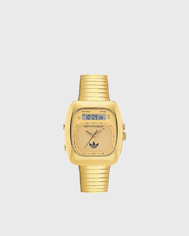 Ur adidas Originals SST Digital Analog Alarm Chronograph Watch with Expansion Band Metalisk | AOSY25014, 1