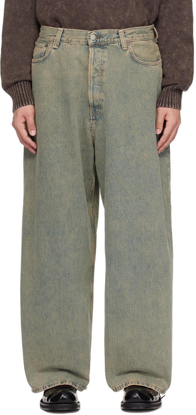 Jeans Acne Studios Loose Fit Jeans Blå | B00336-, 0