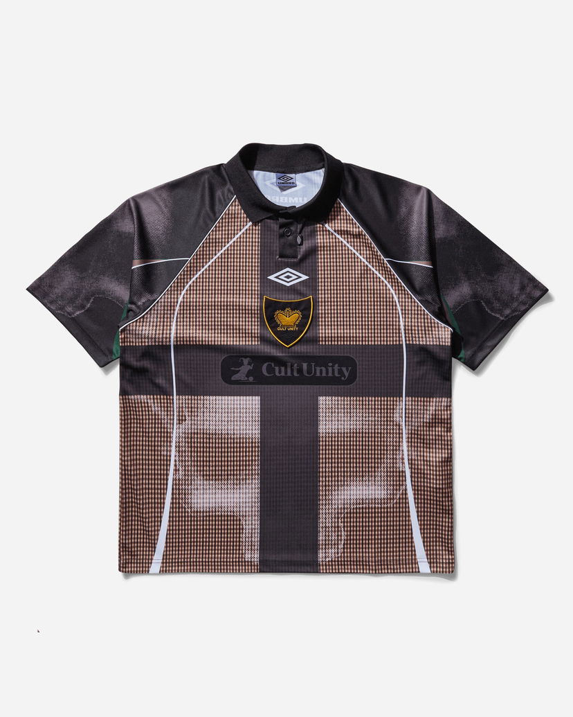 Polo skjorte Umbro Cult Unity Check Polo Shirt Flerfarvet | UBMW0401FA250 BEG0024