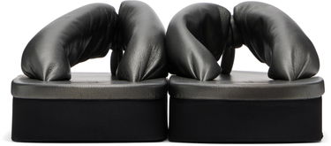 Skopleje Rick Owens Rick Owens Hollywood Lambskin Flip-Flops Grå | RP01E7811 LLPM, 1