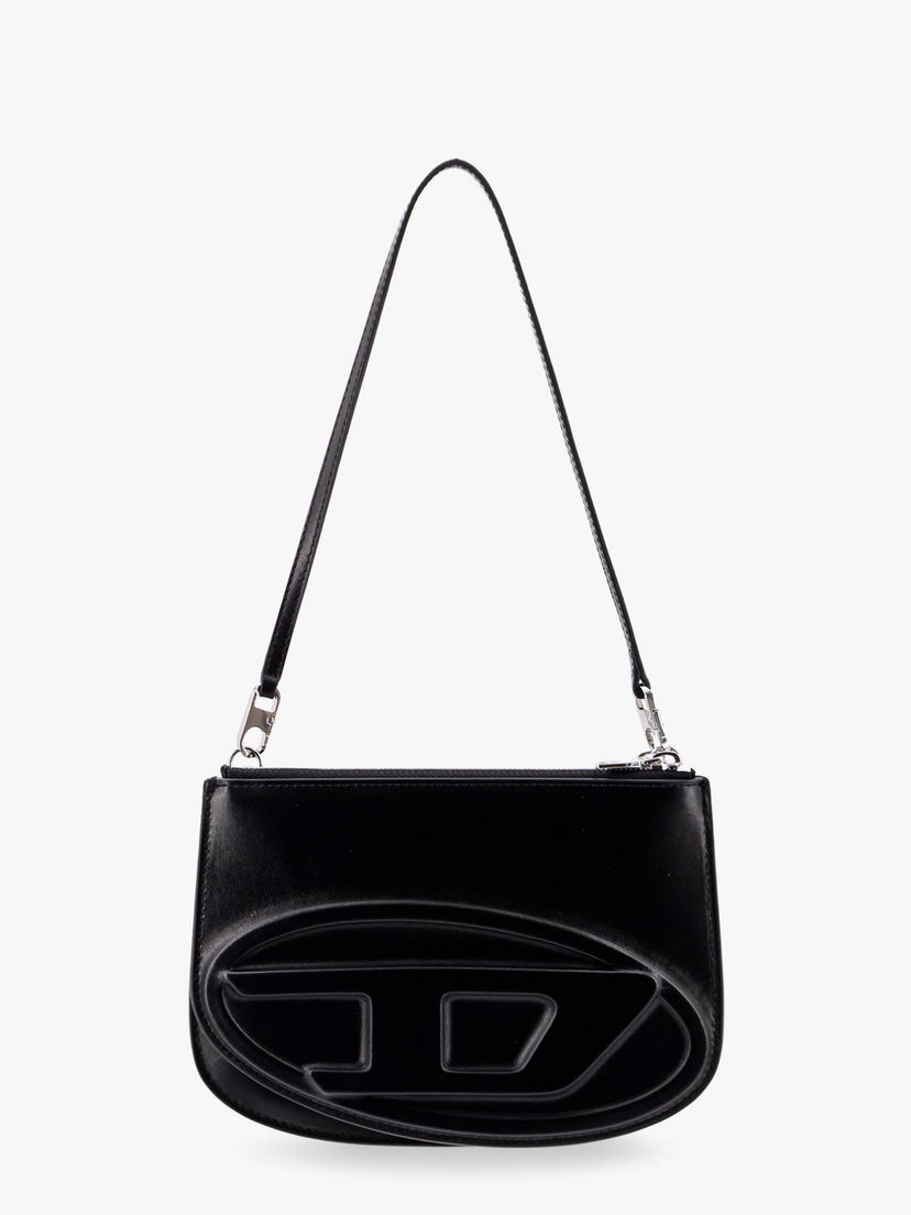 Håndtaske Diesel 1DR Twin Shoulder Bag Sort | X10330PR818T8013