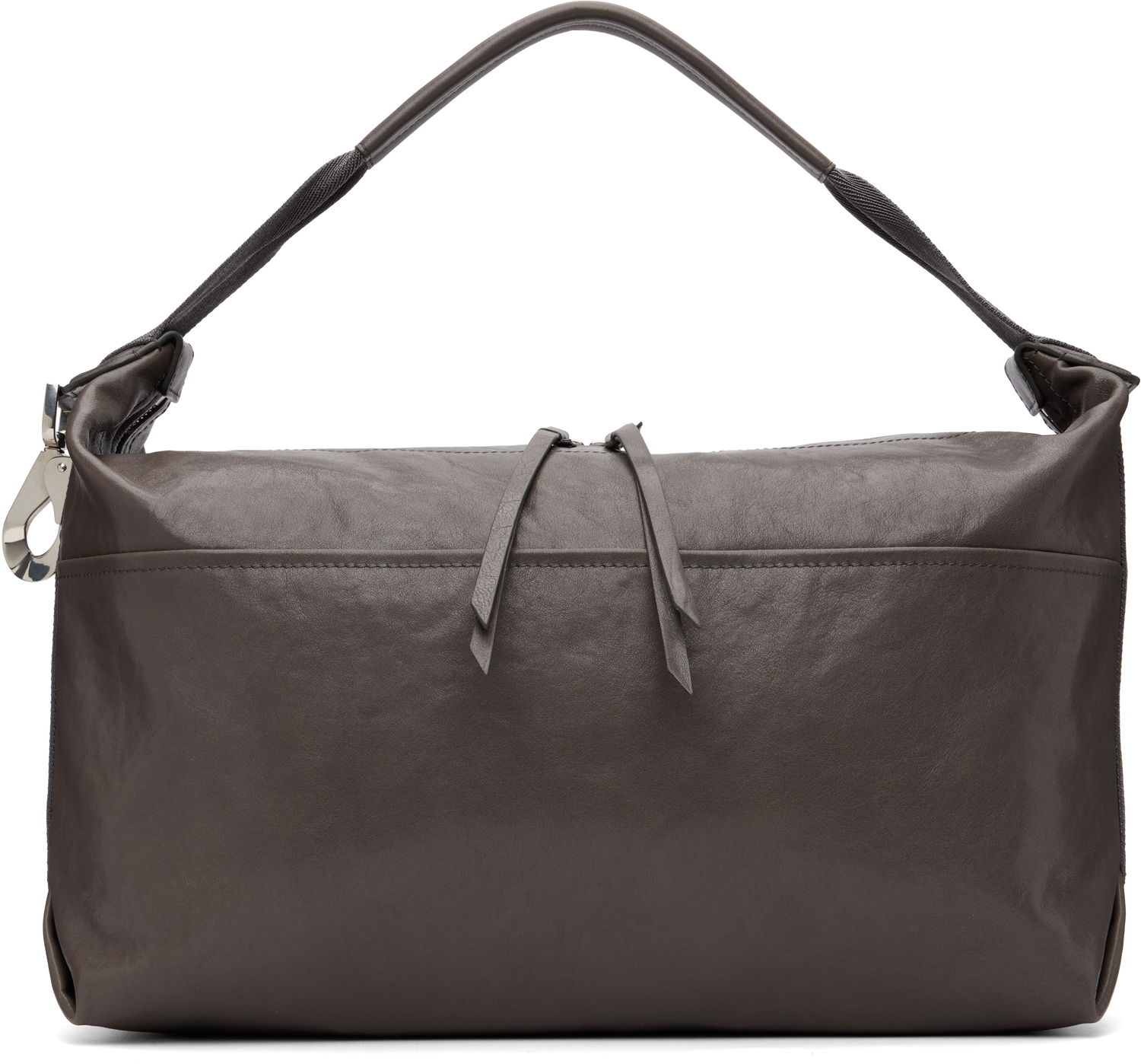 Skuldertaske LEMAIRE Berlingot Leather Shoulder Bag Grå | BG0190 LL0108, 0