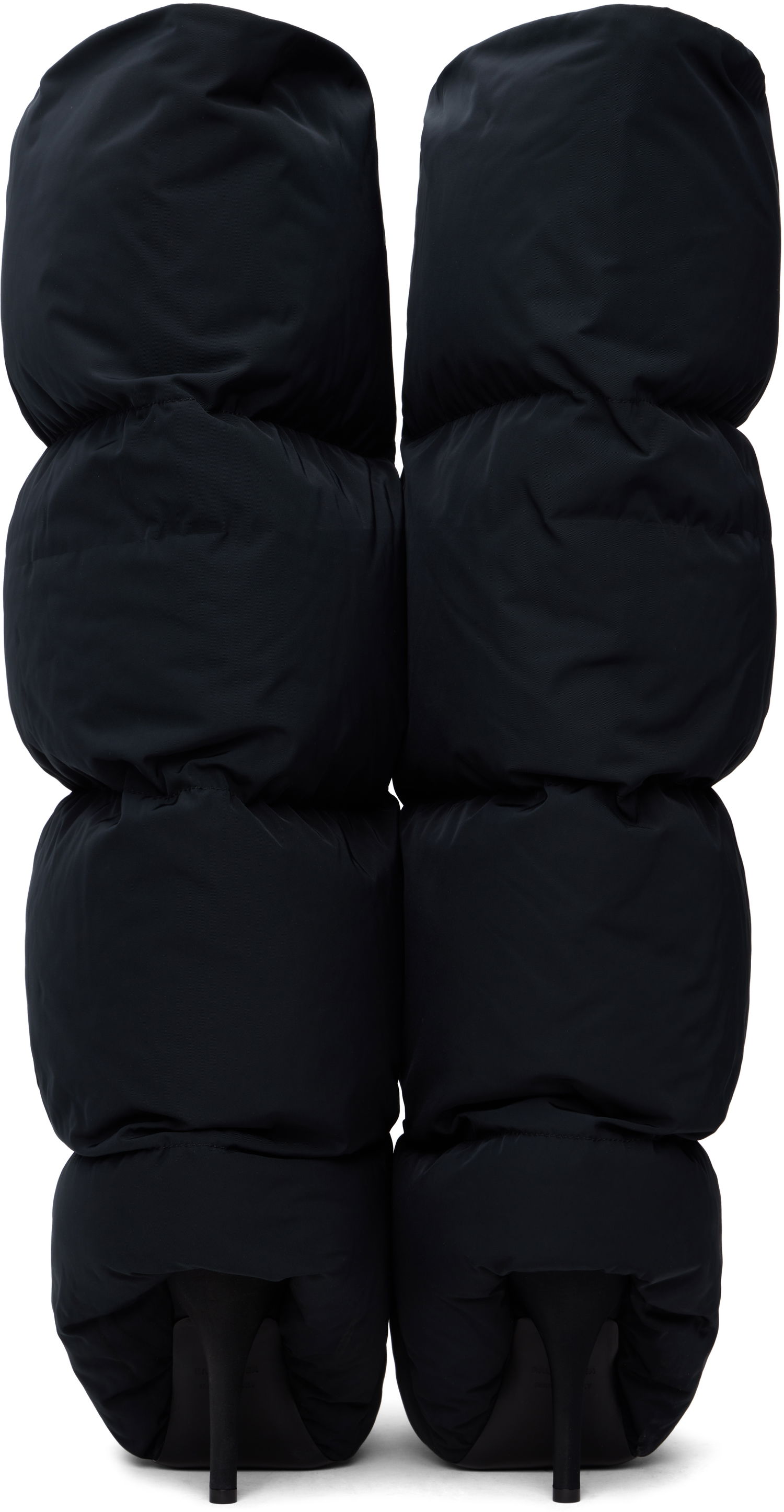 Tøj Balenciaga Balenciaga New Wader 110mm Tall Boots Sort | 806904 W11Z0, 1
