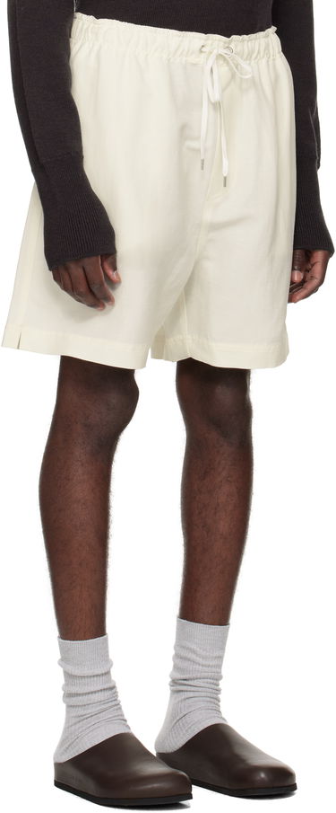 Shorts Studio Nicholson Starboard Drawstring Shorts Hvid | STARBOARD SNM - 1369, 1