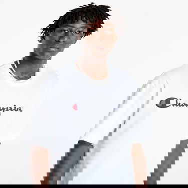 T-shirt Champion SS Tee White Hvid | 220256 CHA WW001, 4