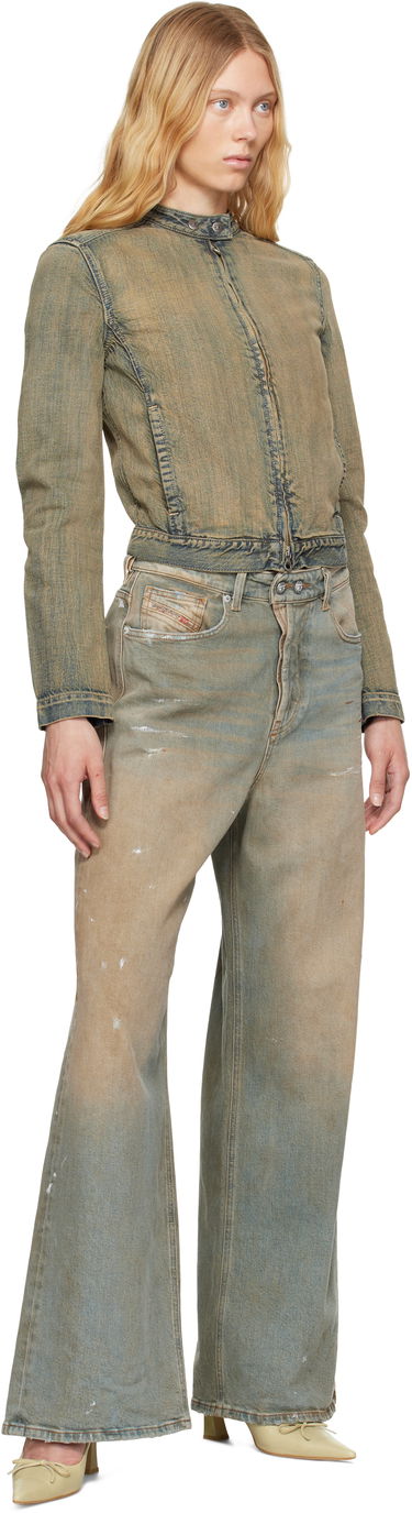 Jeans Diesel Diesel 1996 D-Sire Relaxed Fit Jeans Blå | A06925 007Z4, 3