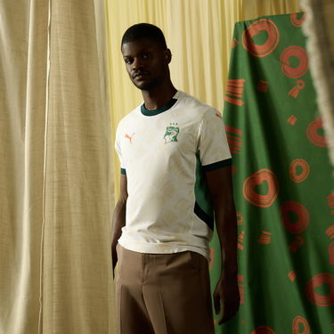 T-shirt Puma Ivory Coast Away 2025 Jersey Hvid | 777210_02, 5