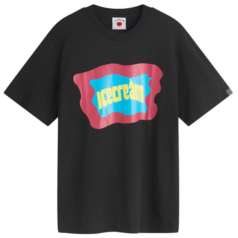 T-shirt BBC IceCream ICECREAM Block Logo T-Shirt, Size Large Sort | IC25143-BLK