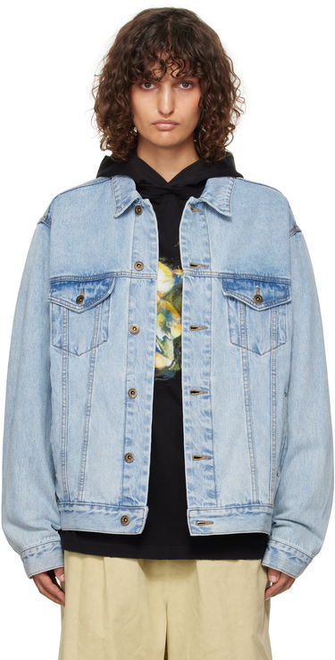 Jakke We11done We11done Monster Pony Denim Jacket Blå | WD-DJ3-24-317-U-BL, 0