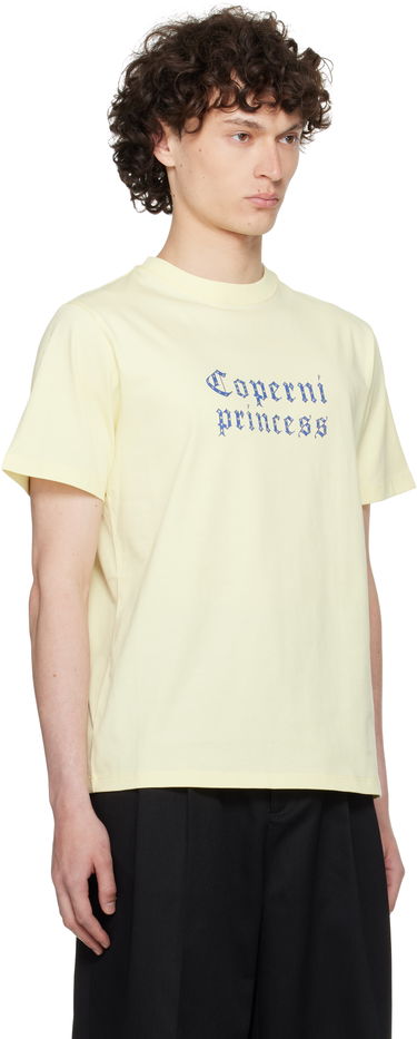 T-shirt Coperni Coperni Princess Slim-Fit T-Shirt Gul | DJS03CRF5017, 1