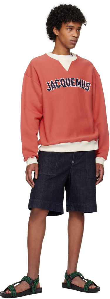 Sweater Jacquemus Jacquemus 'The Baseball' Sweatshirt Rød | 25E255JS298-2462, 3
