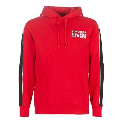 Sweatshirt Converse All Star Track Hoodie Rød | 10017061-A01