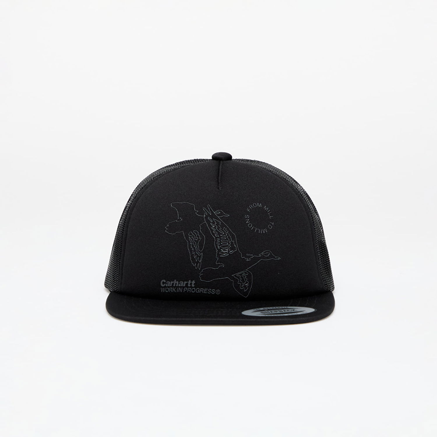 Kasket Carhartt WIP Flying Ducks Trucker Cap Sort | I034047.89XX, 0