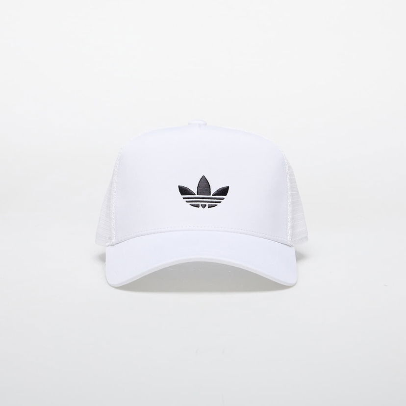 Kasket adidas Originals Adicolor Classic Curved Foam Trucker Cap Hvid | JC6039