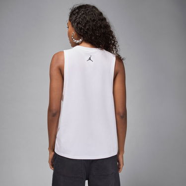 Tanktop Jordan Flight Sleeveless Graphic Tee Hvid | HV0223-100, 2