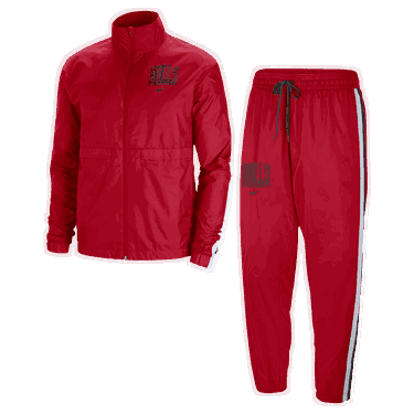 Træningsdragt Nike suprava NBA Chicago Bulls Courtside Rød | DR9390-657, 0