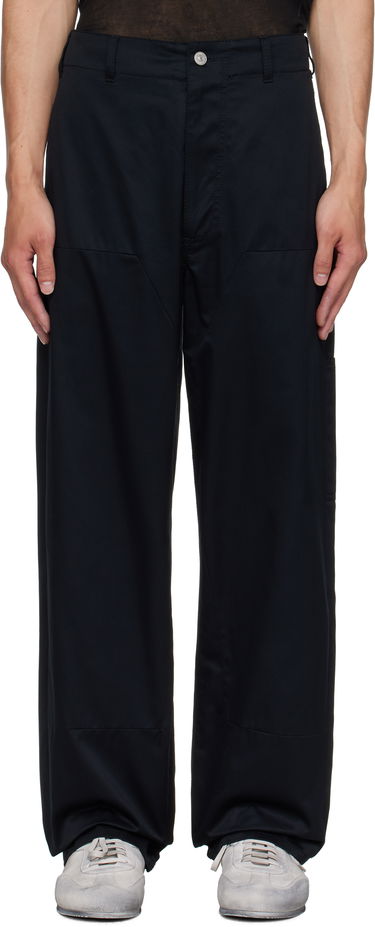 Bukser Maison Margiela MM6 Maison Margiela Cotton Trousers Sort | SH0KA0046 M35368, 0
