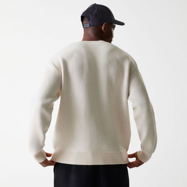 Sweater New Era New Era NBA LA Lakers Oversized Knit Sweater Beige | 60684350, 7