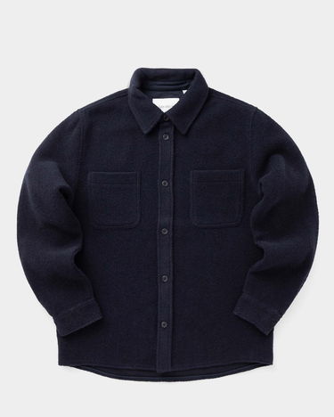Skjorte Les Deux Lennon Bouclé Overshirt Mørkeblå | 1000547-460, 0