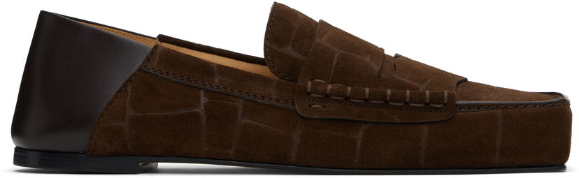 Sneakers og sko Jacquemus Jacquemus La Croisière 'The Carré' Loafers Brun | 24H246FO147-4355