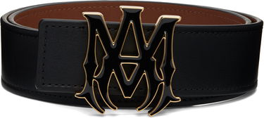Bælter AMIRI AMIRI MA 4CM Enamel Belt Sort | AMACBL1027, 0