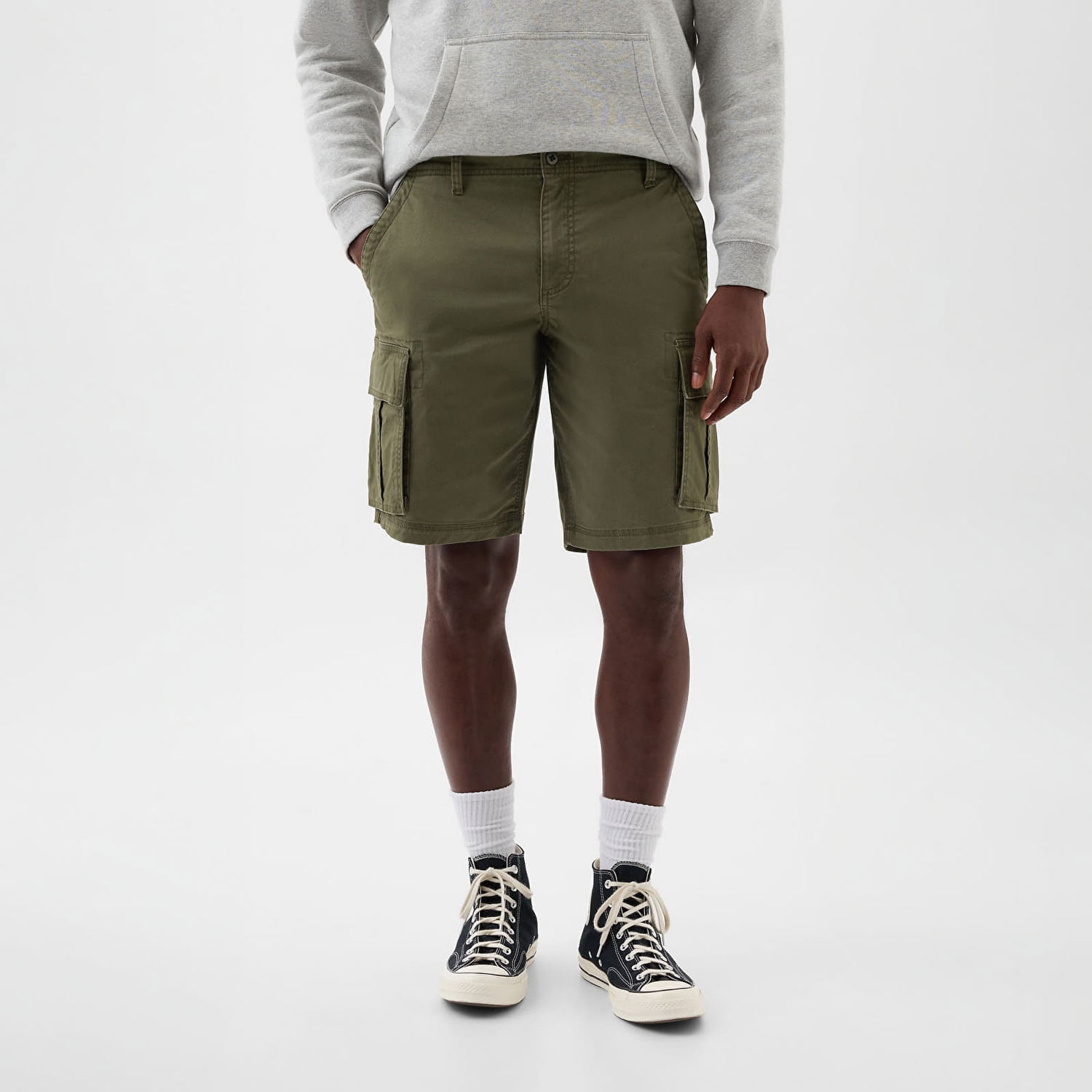 Shorts GAP Cargo Shorts Black Moss Grøn | 866152-02, 1