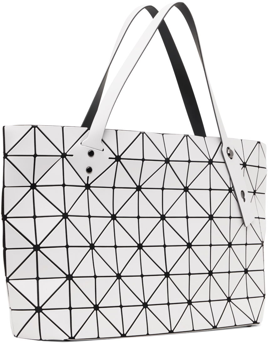 Mulepose BAO BAO ISSEY MIYAKE Geometric Pattern Tote Bag Hvid | BB48AG402, 1