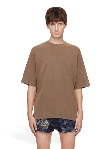 T-shirt Acne Studios Patch Beige | CL0218-