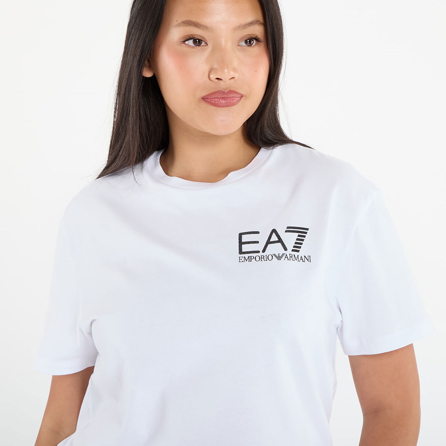 T-shirt Emporio Armani EA7 Emporio Armani Train Logo Series T-Shirt Hvid | 7W000725AF12957U0002, 1