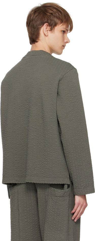 T-shirt Craig Green Craig Green Embroidered Linestitch Smock T-Shirt Grøn | CGAW25CWOSHI69, 2