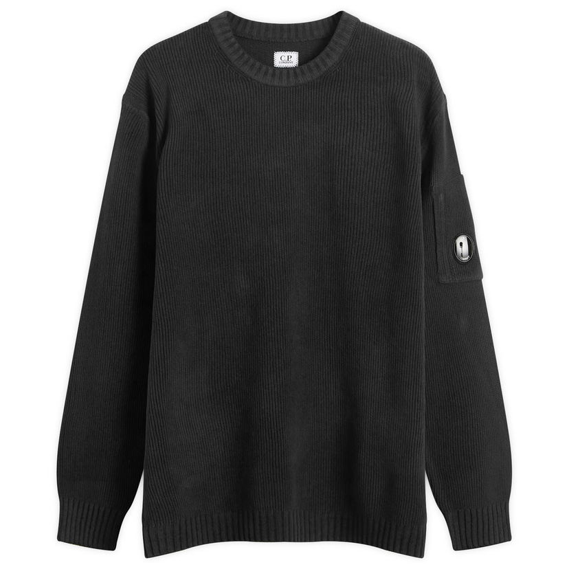 Sweater C.P. Company Chenille Ribbed Knit Jumper Sort | 19CMKN017A-005558G-999