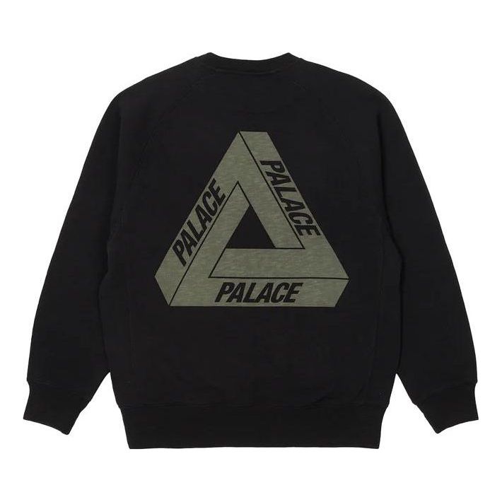 Sweatshirt Palace Crew Sweater With Logo Print Sort | P23CS139