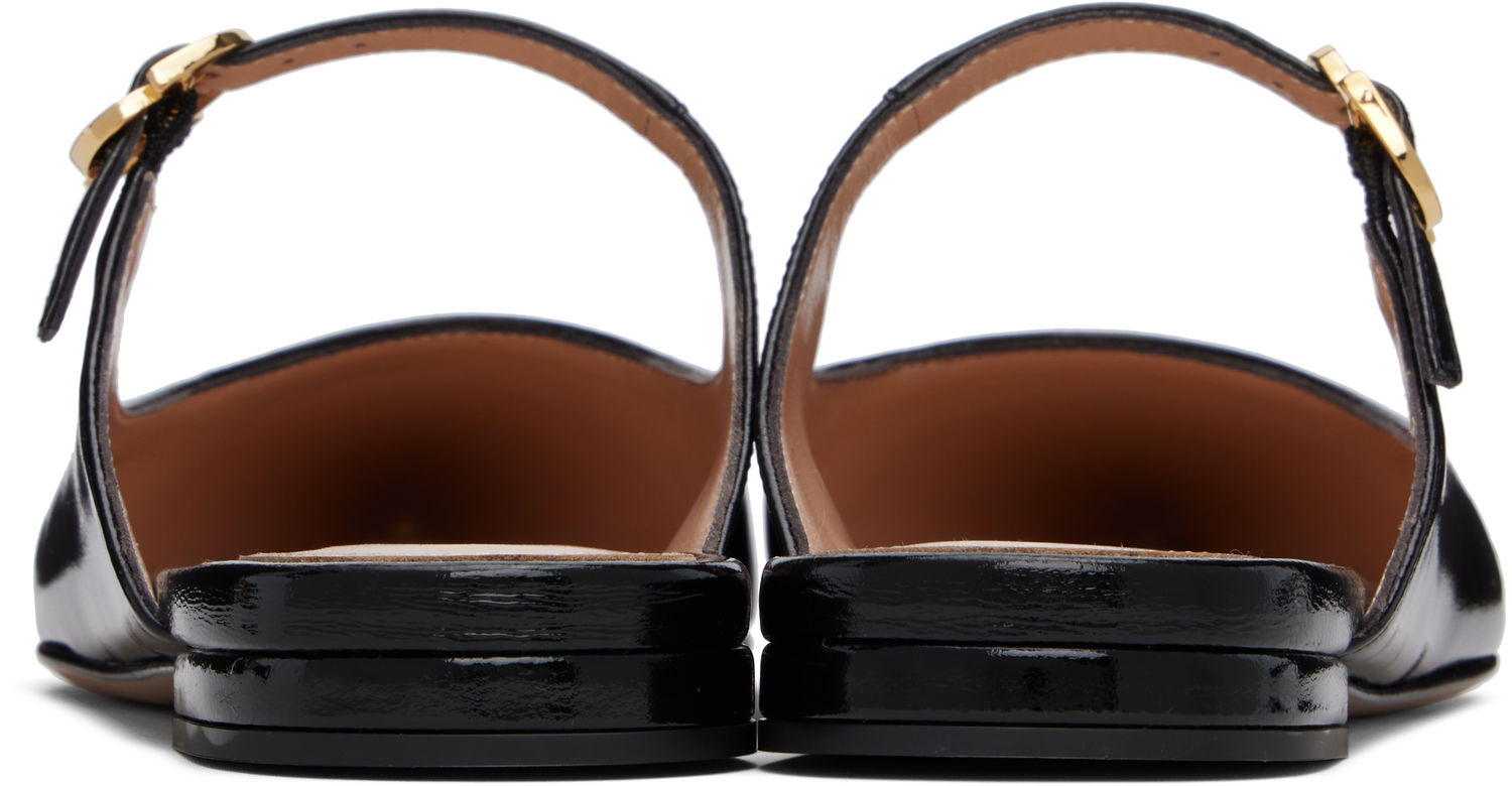 Sneakers og sko Gianvito Rossi Jane Ribbon Slide Loafers Sort | G95582-05RIC-NUI, 1