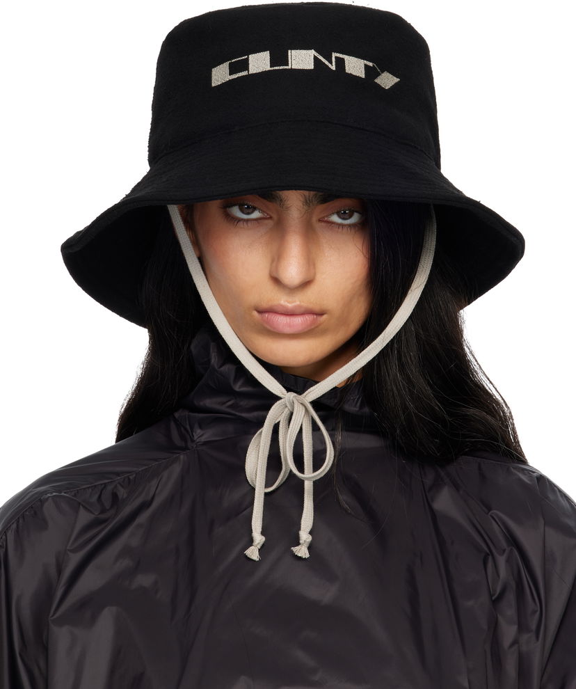 Hat Rick Owens Rick Owens DRKSHDW Concordians Gilligan Bucket Hat Sort | DA02E7479 BMOEM6