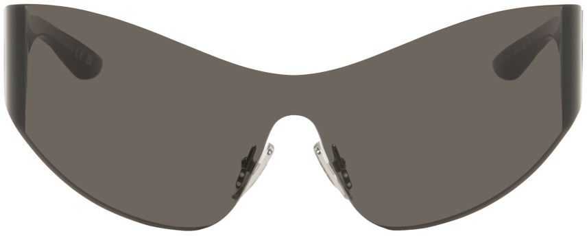 Solbriller Balenciaga Mono Cat 2.0 Sunglasses Grå | BB0257S-001, 0