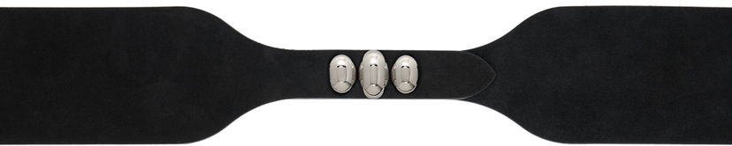 Bælter ISABEL MARANT Isabel Marant Wide Suede Belt Sort | 23HCE115BFA-A4A02A