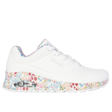 Sneakers og sko Skechers Uno - Majestic Garden Hvid | 155583-WMLT, 0