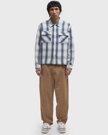 Skjorte Represent Clo Flannel Shirt Blå | MLM2905-07, 2